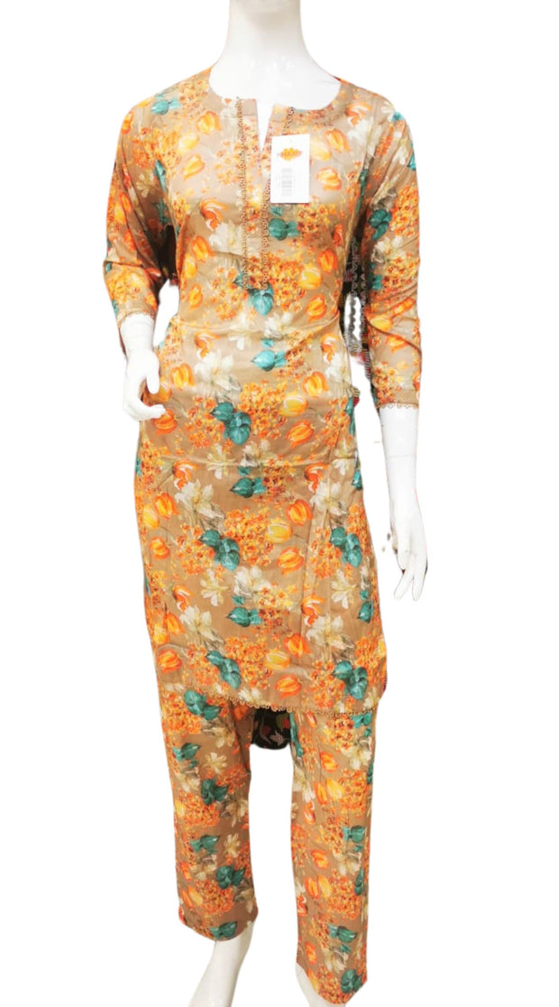 Khaadi Cotton 2PC Shalwar Kameez Dress SS4086
