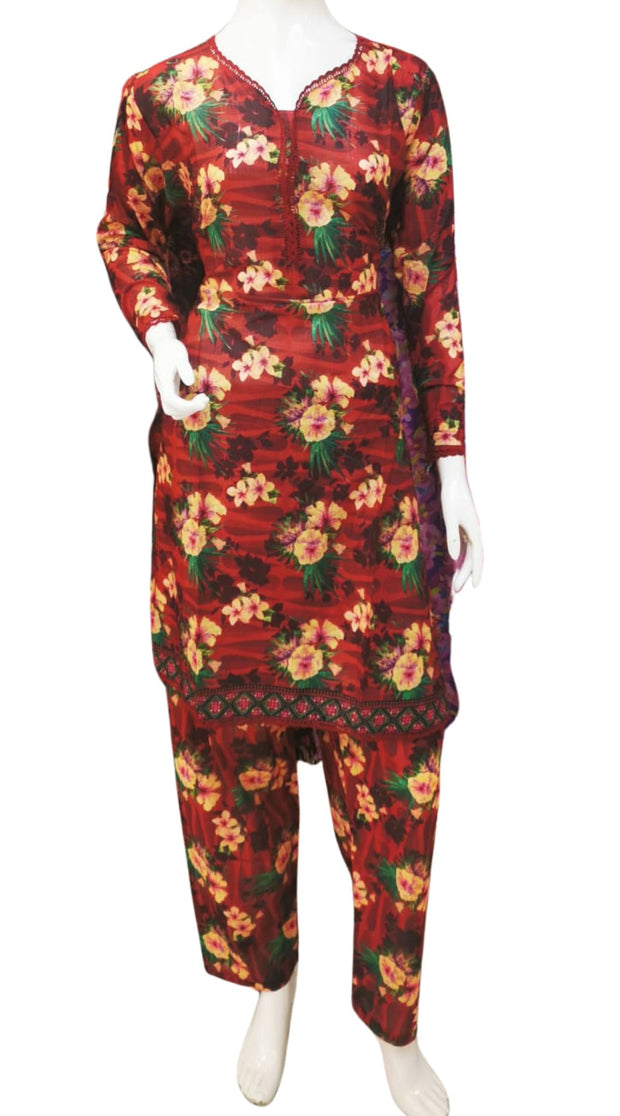 Khaadi Cotton 2PC Shalwar Kameez Dress SS4089