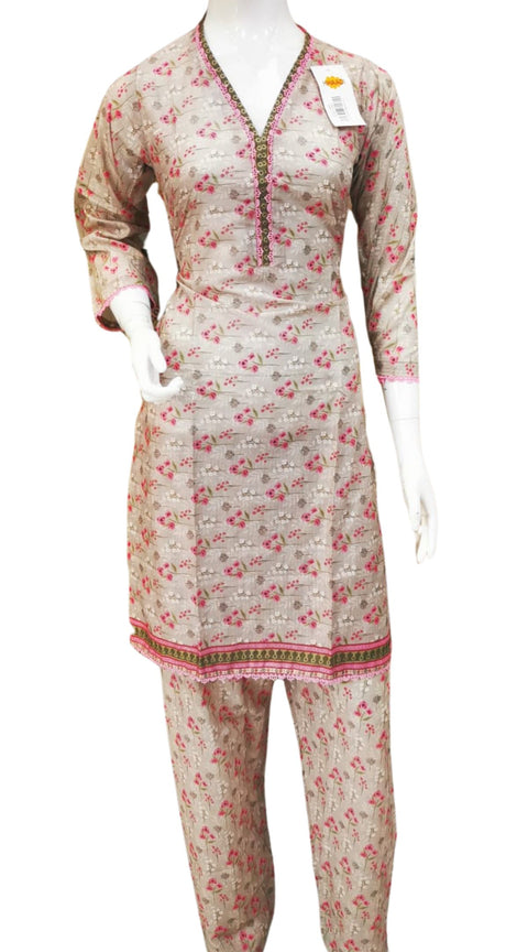 Khaadi Cotton 2PC Shalwar Kameez Dress SS4068