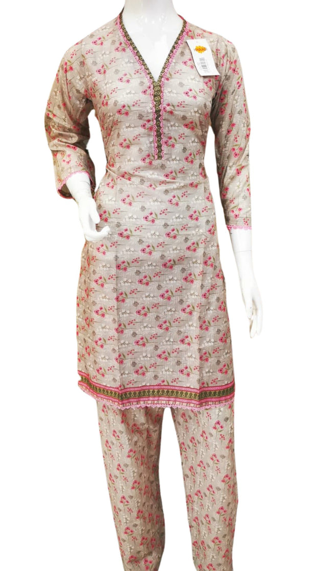 Khaadi Cotton 2PC Shalwar Kameez Dress SS4068