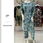 Winter Green 2PC Shalwar Kameez Dress SS3407
