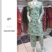 Winter Green 2PC Shalwar Kameez Dress SS3420