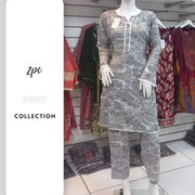 Winter Grey 2PC Shalwar Kameez Dress SS3423