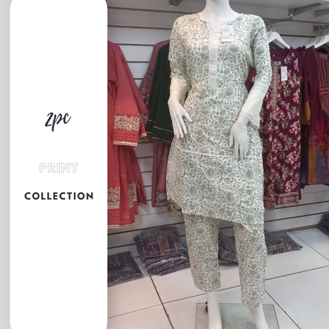 Winter Mint 2PC Shalwar Kameez Dress SS3425