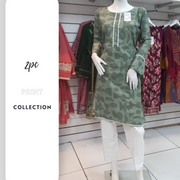 Winter Green 2PC Shalwar Kameez Dress SS3431
