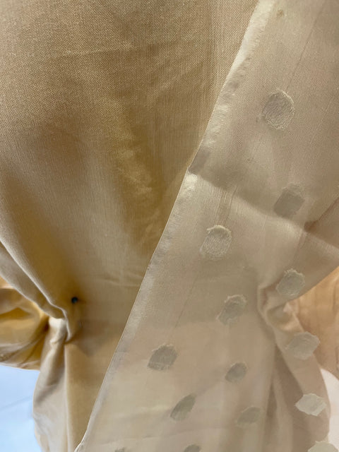 Gold Winter Dhanak Shalwar Kameez Dress SS3374