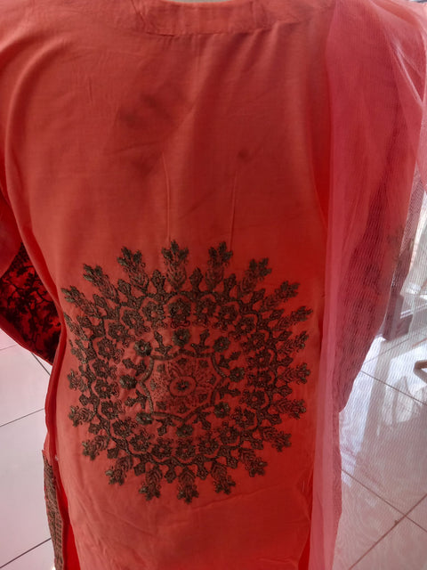 Peach Kids Cotton Shalwar Kameez Ready to wear SS3205
