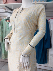 Cream LAWN Shalwar Kameez Dress SS3200