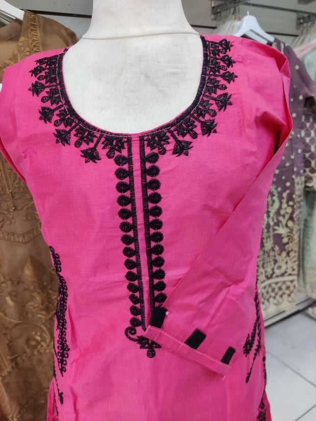 Pink Kids Cotton Shalwar Kameez Ready to wear SS3208