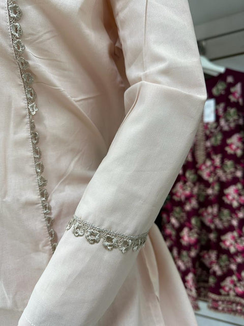 Peach 2PC Shalwar Kameez Dress SS3403
