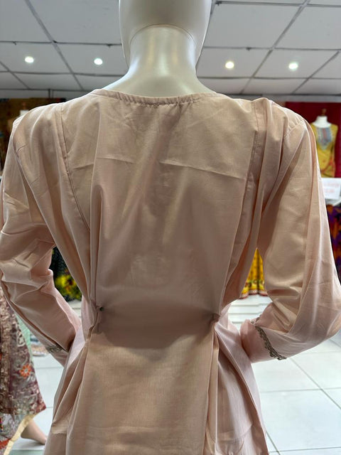 Peach 2PC Shalwar Kameez Dress SS3403