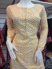 Winter Gold 2PC Shalwar Kameez Dress SS3417