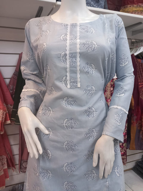 Winter Grey 2PC Shalwar Kameez Dress SS3421