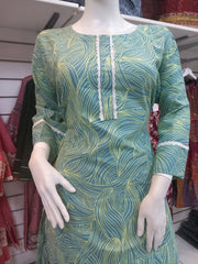 Winter Green 2PC Shalwar Kameez Dress SS3422