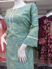 Winter Green 2PC Shalwar Kameez Dress SS3422