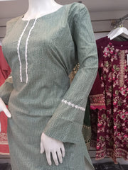 Winter Green 2PC Shalwar Kameez Dress SS3424