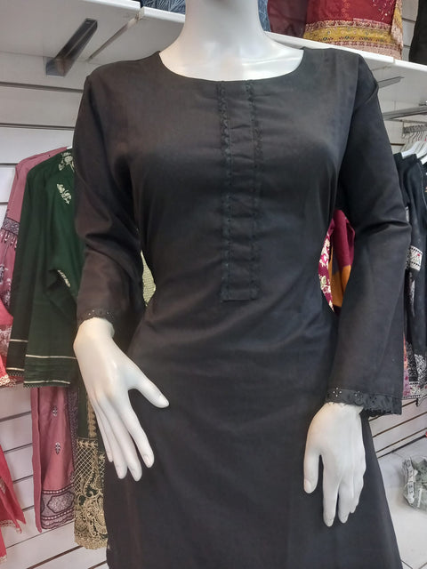 Winter Black 2PC Shalwar Kameez Dress SS3430
