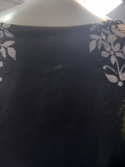 Black Winter Alpine Shalwar Kameez Dress SS3433