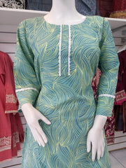 Winter Green 2PC Shalwar Kameez Dress SS3437