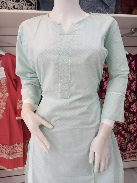 Winter Mint 2PC Shalwar Kameez Dress SS3438