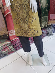 Dhanak Gold 2PC Shalwar Kameez Dress SS3506