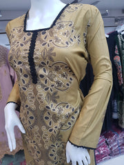 Dhanak Gold 2PC Shalwar Kameez Dress SS3506