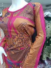 Dhanak Pink 2PC Shalwar Kameez Dress SS3512