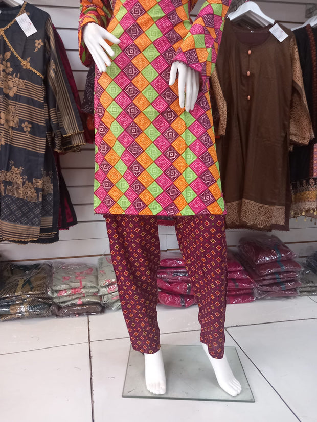 Winter Linen 2PC Shalwar Kameez Dress SS3515