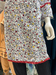 Pure Cotton Branded Kurti Shirt SS3736