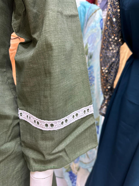 Pure Cotton Branded Kurti Shirt SS3743