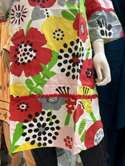 Pure Cotton Branded Kurti Shirt SS3709