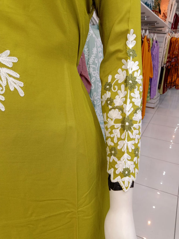 Lime Linen 3PC Shalwar Kameez Dress SS3927