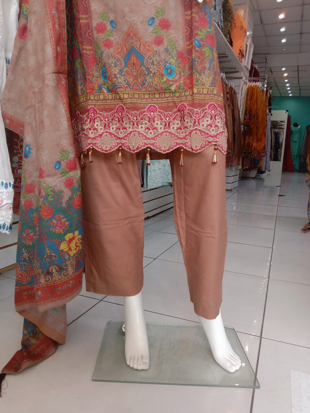 Stone Dhanak 3PC Shalwar Kameez Dress SS3922