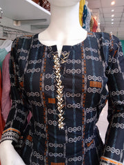 Embellished 2PC Soft Cotton Shalwar Kameez Dress SS3941