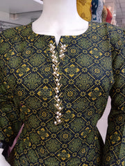 Embellished 2PC Soft Cotton Shalwar Kameez Dress SS3942