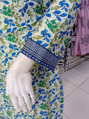 Embellished 2PC Soft Cotton Shalwar Kameez Dress SS3945