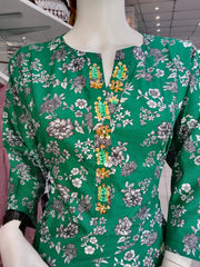 Embellished 2PC Soft Cotton Shalwar Kameez Dress SS3947