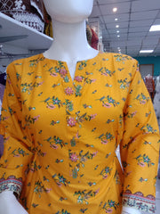 Embellished 2PC Soft Cotton Shalwar Kameez Dress SS3953