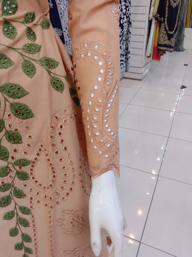 Gold Cambric Readymade Shalwar Kameez 3PC SS3967