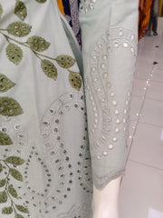 Blue Cambric Readymade Shalwar Kameez 3PC SS3968