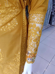 Gold Cambric Readymade Shalwar Kameez 3PC SS3964