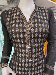 Khaadi 2pc Banarsi Cotton Shalwar Kameez Dress SS3975