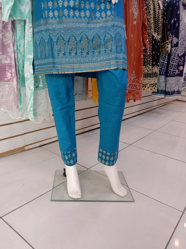 Khaadi 2pc Banarsi Cotton Shalwar Kameez Dress SS3973