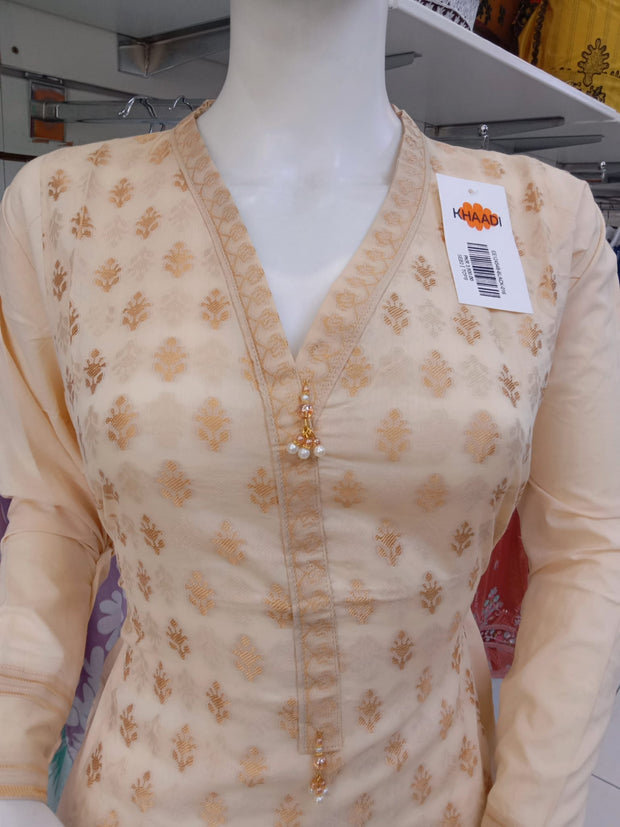 Khaadi 2pc Banarsi Cotton Shalwar Kameez Dress SS3972