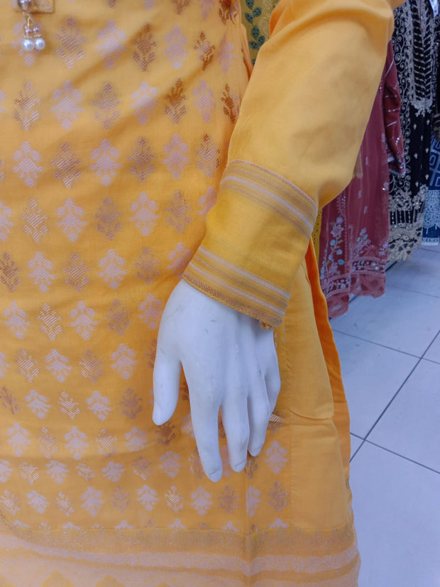 Khaadi 2pc Banarsi Cotton Shalwar Kameez Dress SS3970