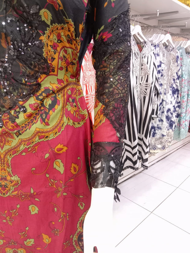 Maria B Inspired  3PC Shalwar Kameez Ready to wear SS4004