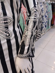 Maria B Inspired Black 3PC Shalwar Kameez Ready to wear SS4002