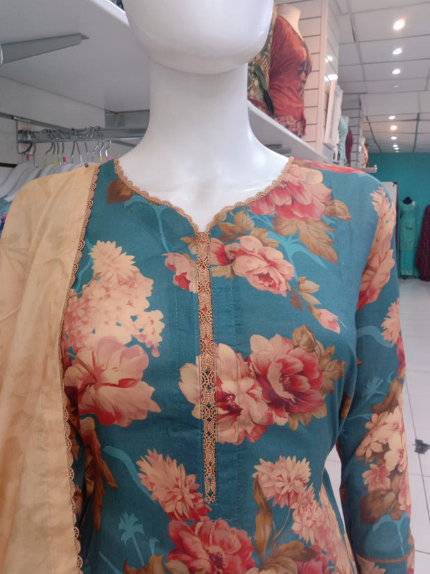 Summer Lawn 3PC Shalwar Kameez Dress SS4011