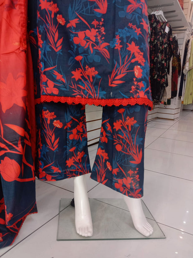 Summer Lawn 3PC Shalwar Kameez Dress SS4012