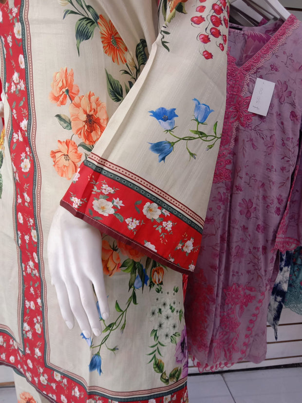 Summer Digital Print 2PC  Shalwar Kameez Dress SS4019